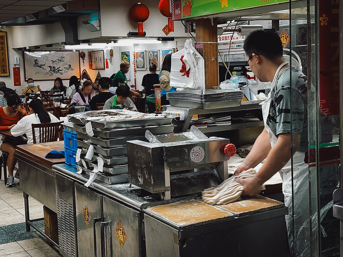 The Best Restaurants in Taipei Inside Lao Shandong restaurant in Taipei