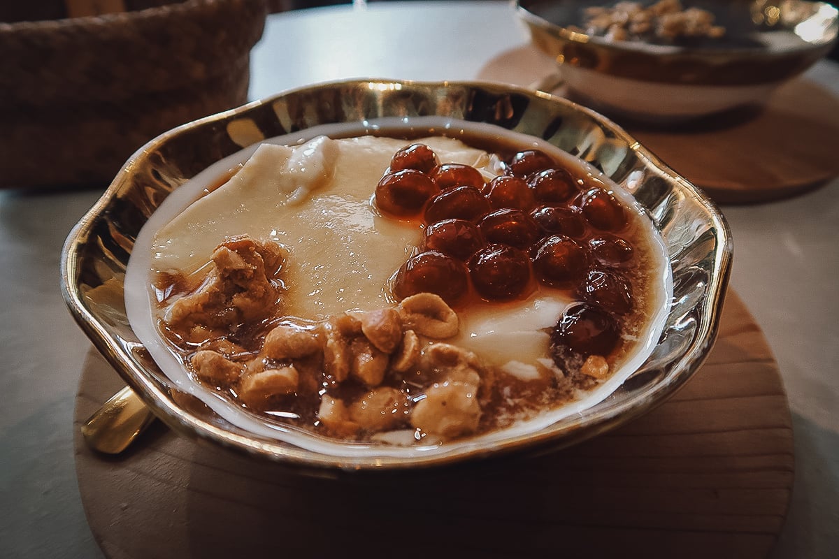 The Best Restaurants in Taipei Douhua at a restaurant in Taipei