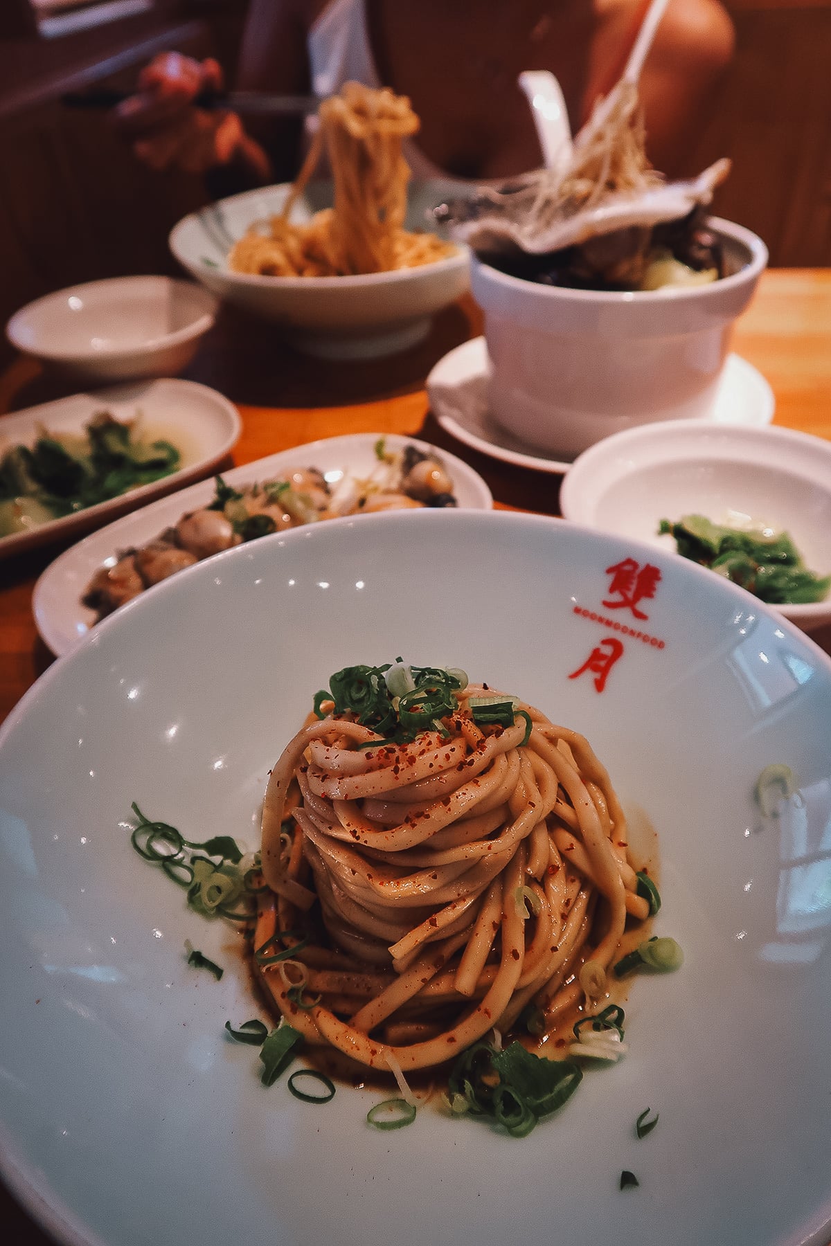 The Best Restaurants in Taipei Noodle dish at a restaurant in Taipei