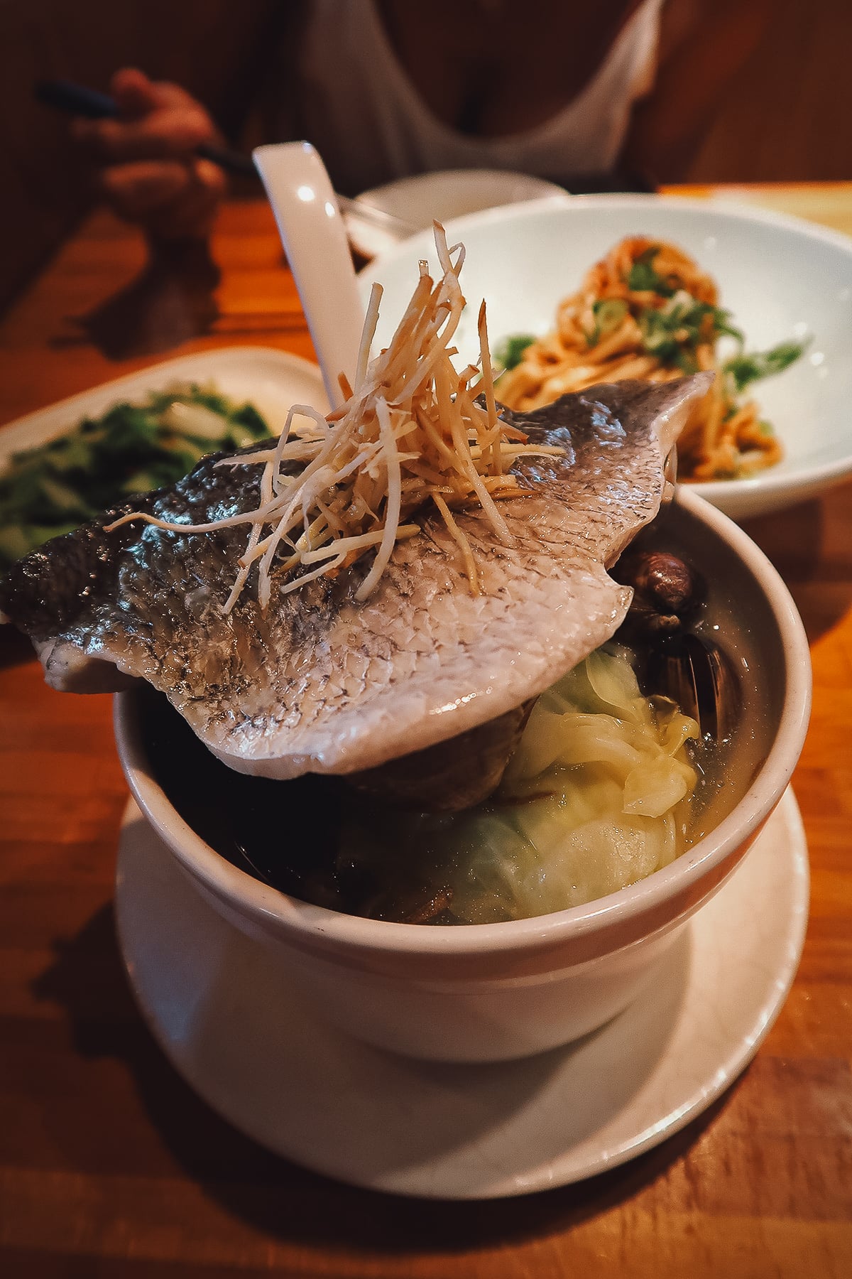 The Best Restaurants in Taipei Fish dish at a restaurant in Taipei