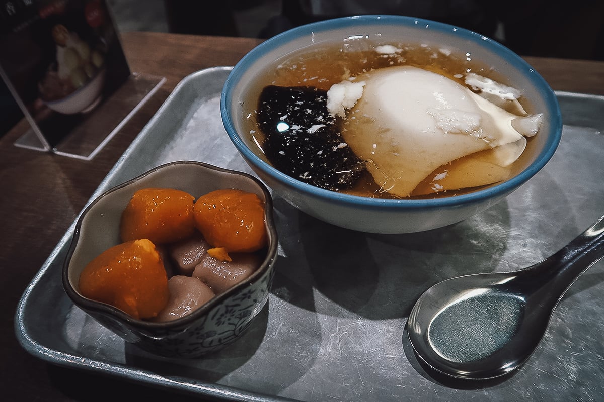 The Best Restaurants in Taipei Douhua at a restaurant in Taipei