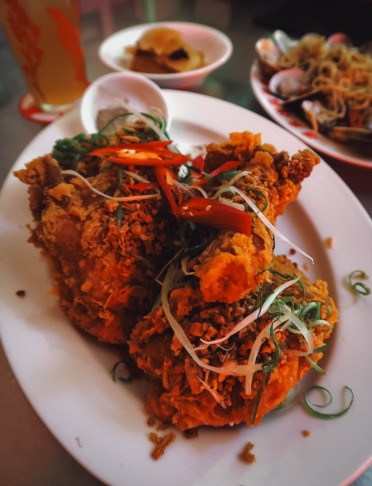 The Best Restaurants in Taipei Fried chicken at a restaurant in Taipei