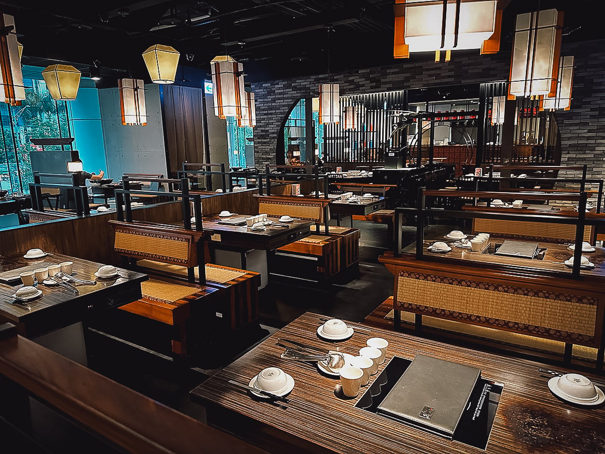 The Best Restaurants in Taipei Inside Wulao hotpot restaurant in Taipei