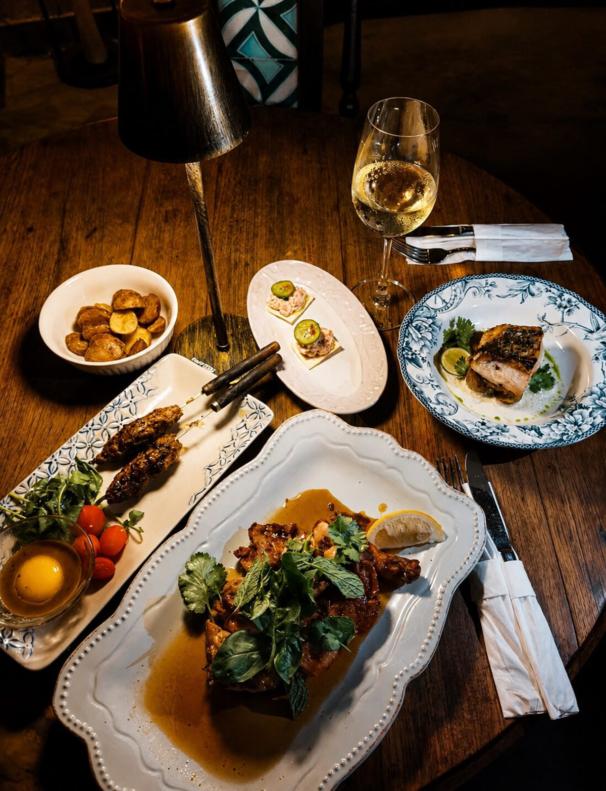 Bali Food Guide: Must-Eat Restaurants in Bali, Indonesia Dishes of food at Wet Plate Kitchen in Uluwatu
