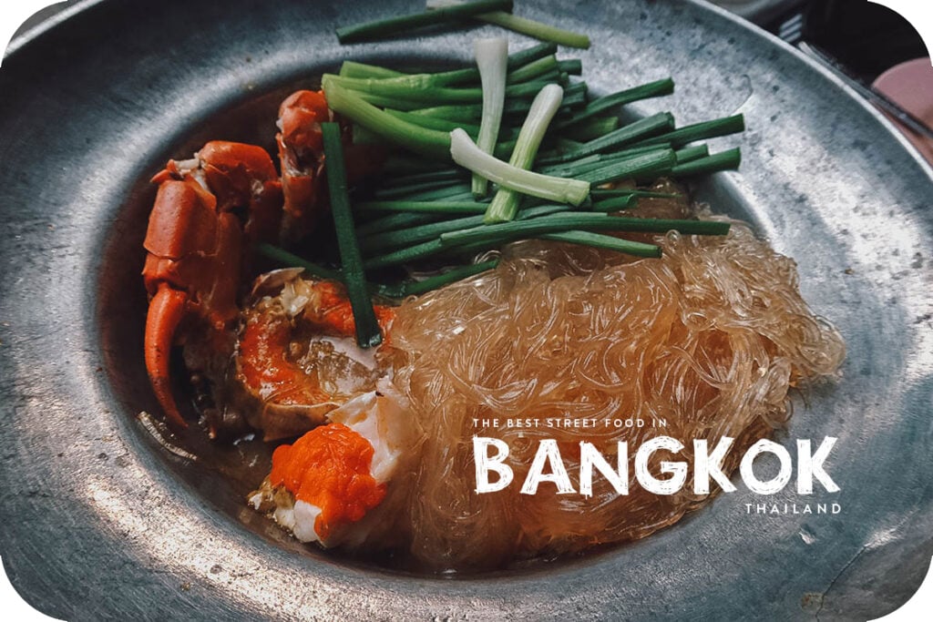 Street food dish in Bangkok