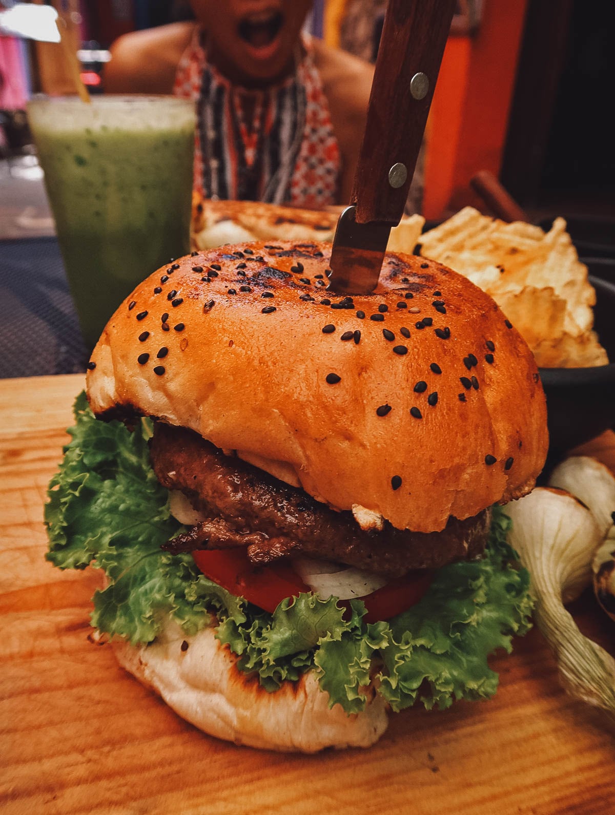 The Best Queretaro Restaurants Burger at Norteño Style in Queretaro