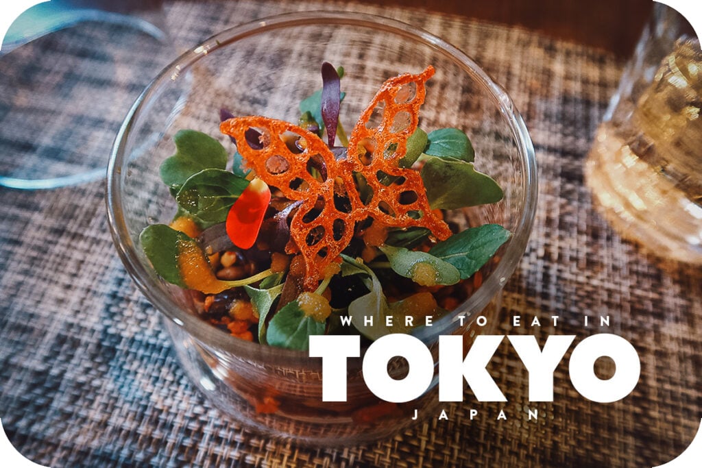 Vegan dish in Tokyo